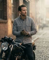 Resurgence Gear Kingston AAA Moto Shirt Charcoal | Veloce Club