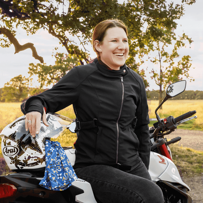 Linda-Jean VEGA Women’s Motorcycle Jacket with Armour