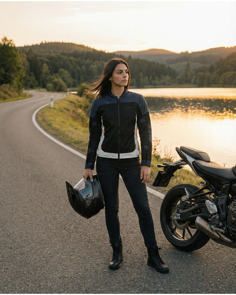 By City Luma Ladies Motorcycle Jacket | Veloce Club