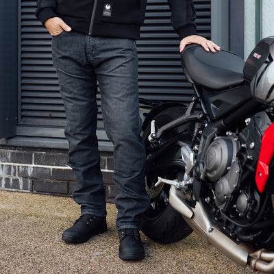 Merlin Mason II Waterproof Jeans in Black