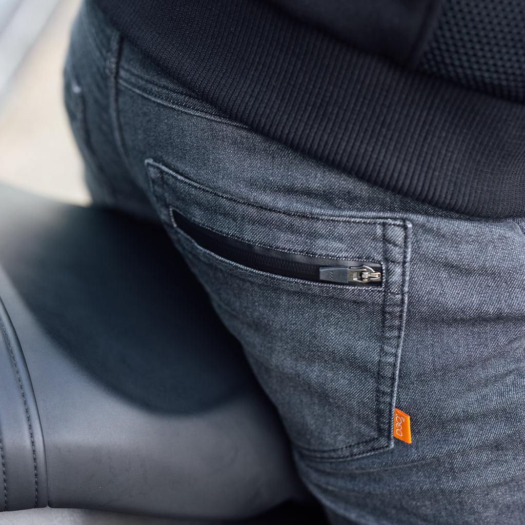 Merlin Mason II Waterproof Jeans in Black
