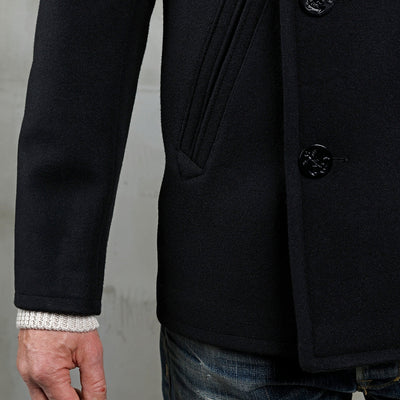 Pike Brothers 1938 Pea Coat Black | Veloce Club