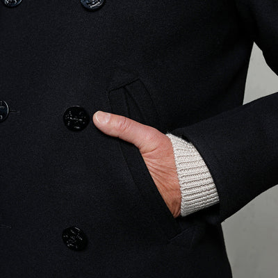 Pike Brothers 1938 Pea Coat Black | Veloce Club