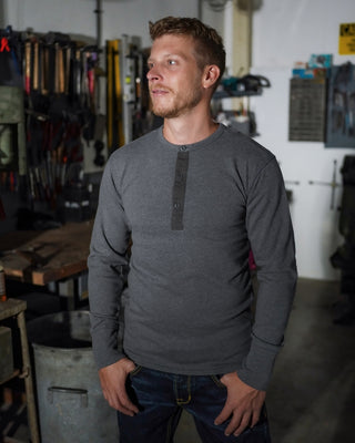 Pike Brothers 1954 Utility Shirt Grey Melange