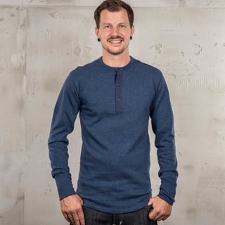 Pikes Brothers 1954 Utility Shirt Long Sleeve indigo melange
