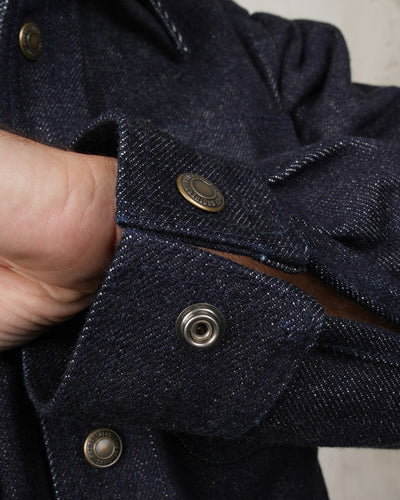 Pike Brothers 1967 CPO Shirt 21oz Denim Indigo | Veloce Club