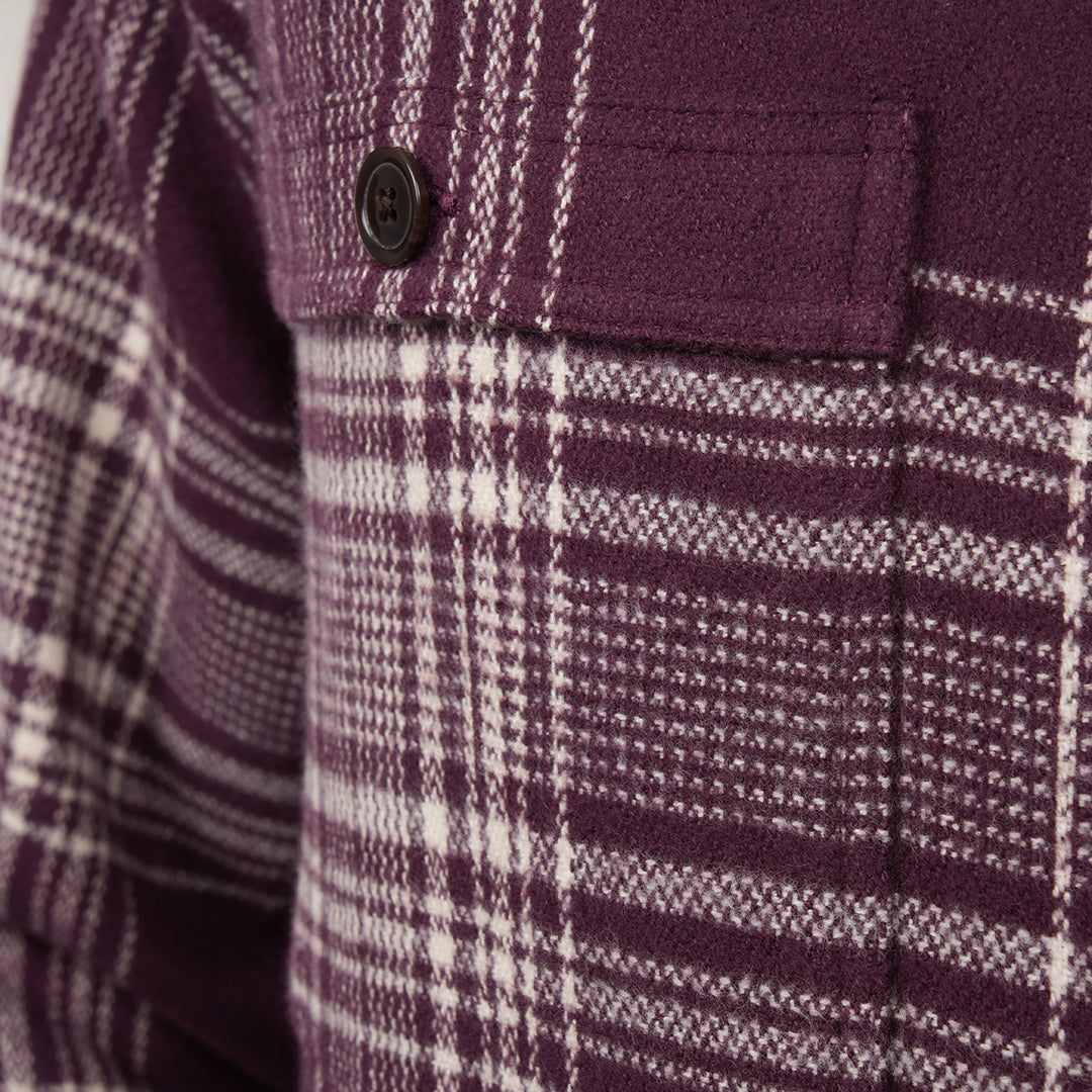 Pike Brothers 1937 Roamer Shirt Livingston Bordeaux | Veloce Club