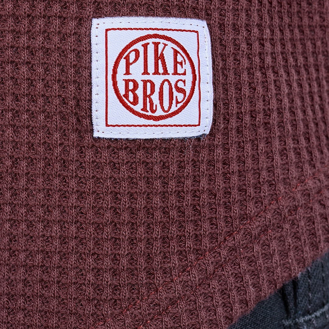 Pike Brothers 1936 Waffle Shirt Berry