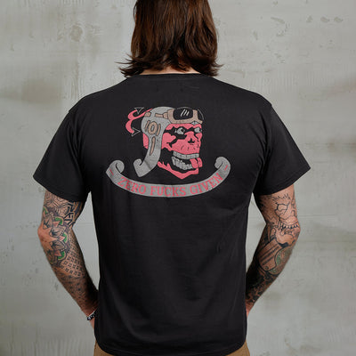 Pike Brothers 1969 Sports Tee Zero Fucks Given Black