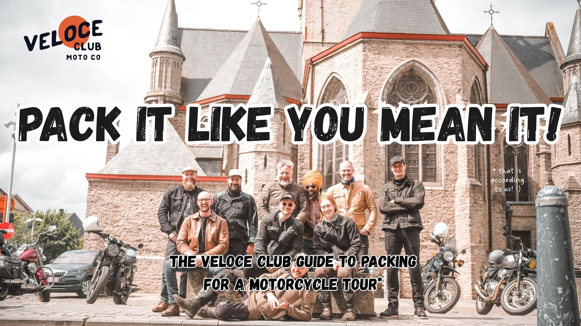 Pack It Like You Mean It – Veloce Club Touring Packing Guide