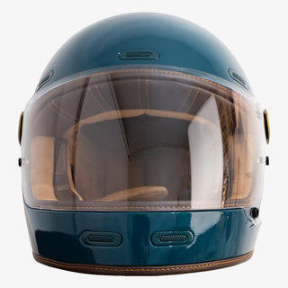 By City Roadster III Motorcycle helmet in Blue | Veloce Club