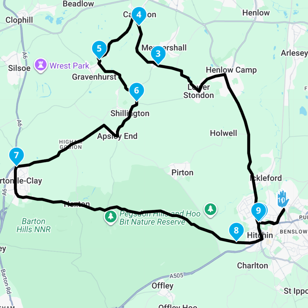Veloce Club 25mile GPX Route
