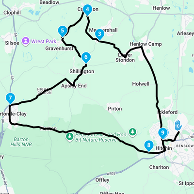 Veloce Club 25mile GPX Route