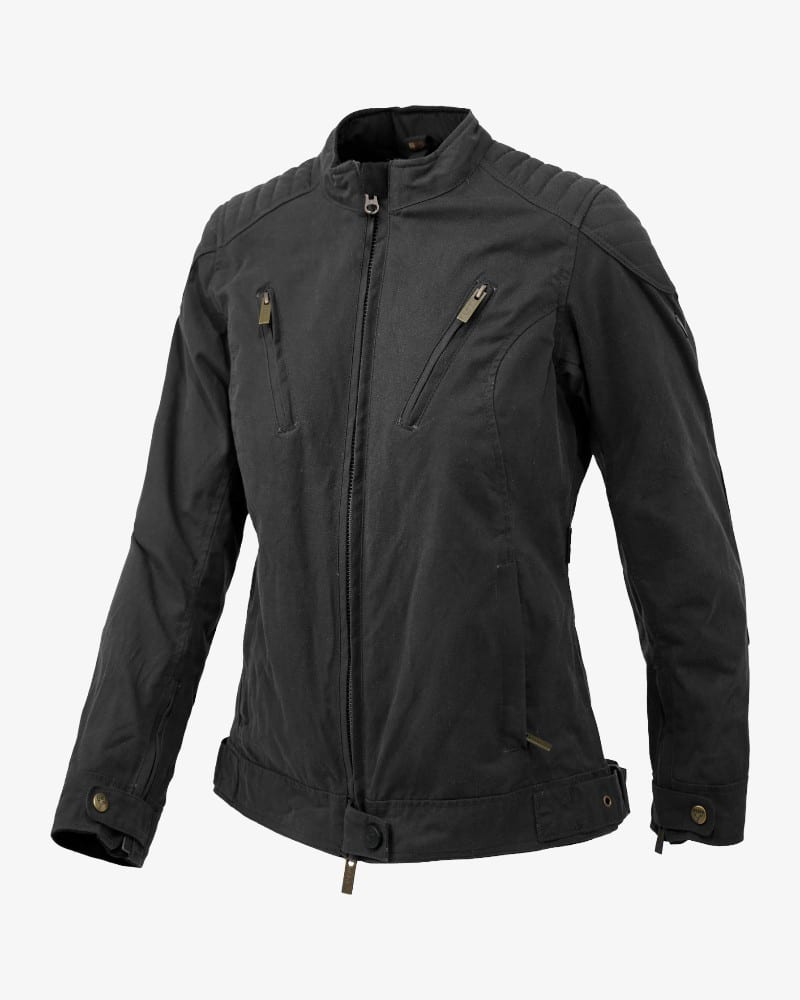 By City Spring III Ladies Motorcycle Jacket  in Black | Veloce Club