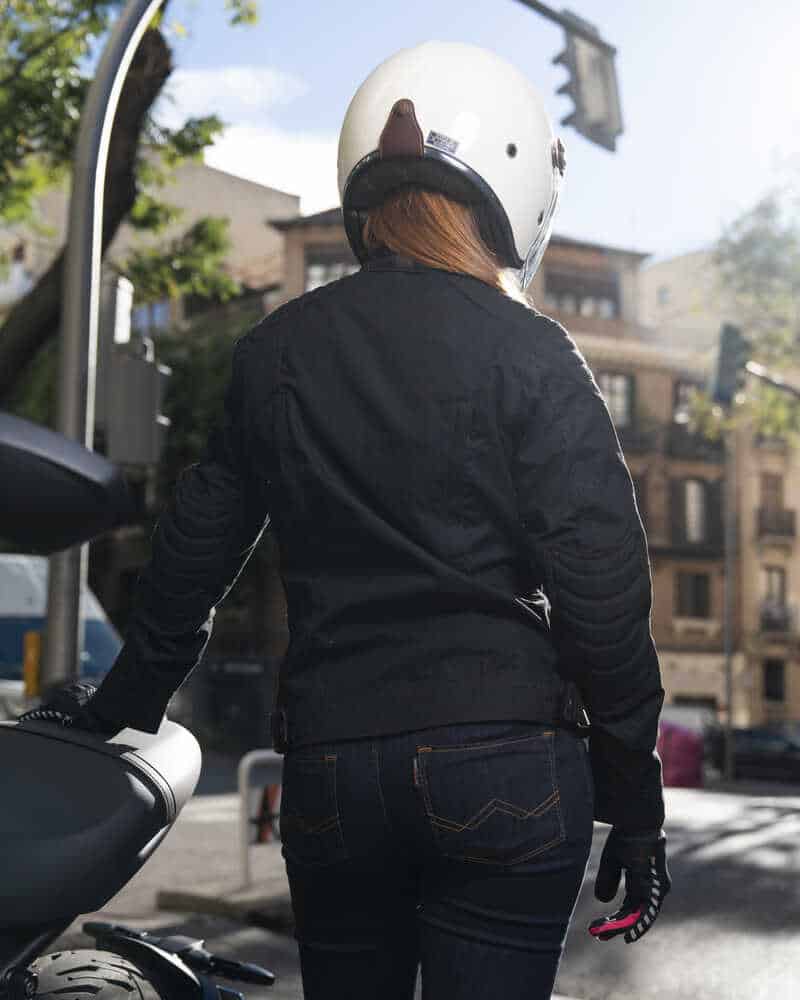By City Spring III Ladies Motorcycle Jacket  in Black| Veloce Club