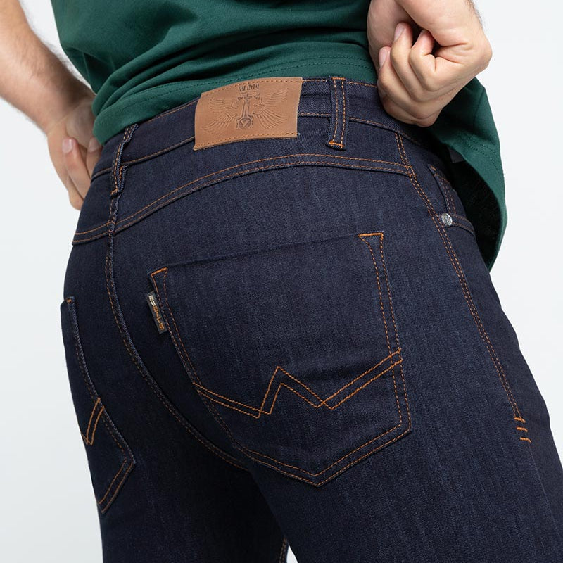 By City Route II Motorcycle Jeans Dark Blue | Veloce Club