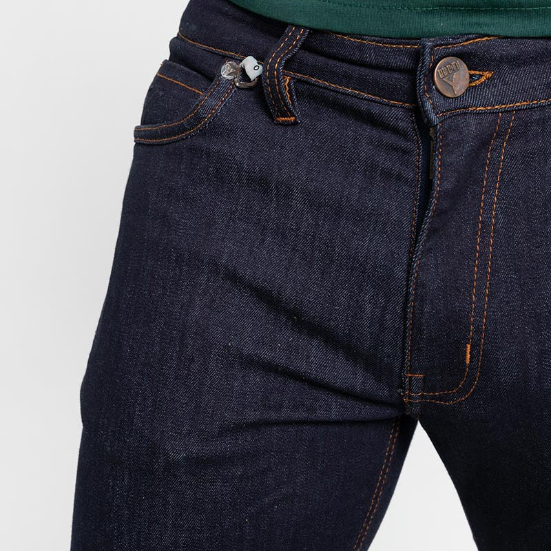By City Route II Motorcycle Jeans Dark Blue | Veloce Club