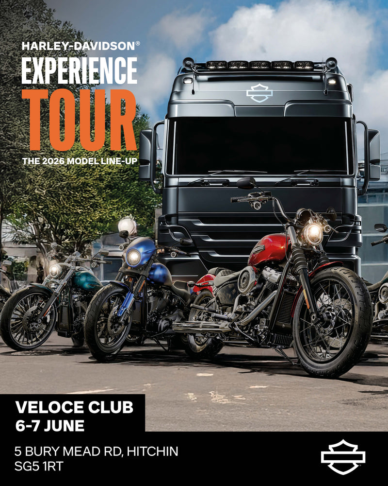 Sat 6 - Sun 7 June: Harley - Davidson Experience - available at Veloce Club