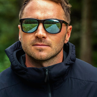 VALLON Ventures Sunglasses in Black-blue