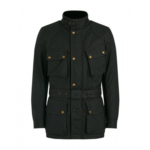 Belstaff Trialmaster Motorcycle Jacket in Black | Veloce Club