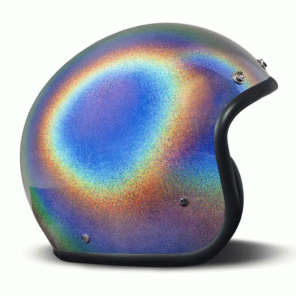 DMD Jet Retro Rainbow Open face Helmet | Veloce Club
