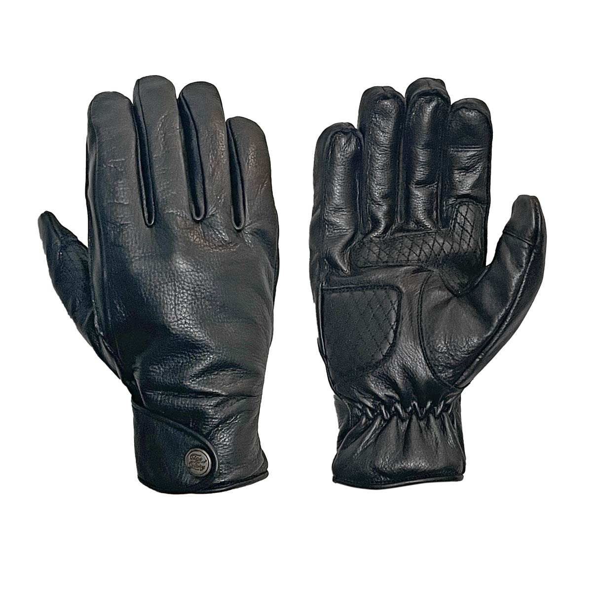 Age of Glory Carpenter Winter Leather CE Gloves in Black
