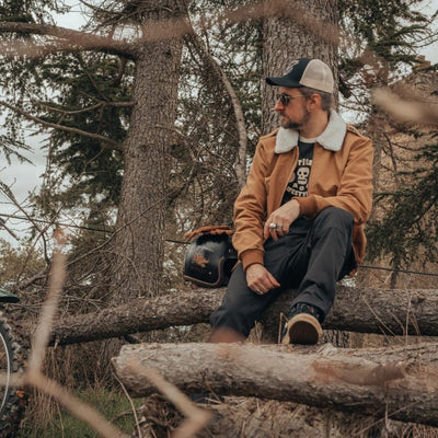 Age of Glory Cockpit Jacket in Caramel - available at Veloce Club