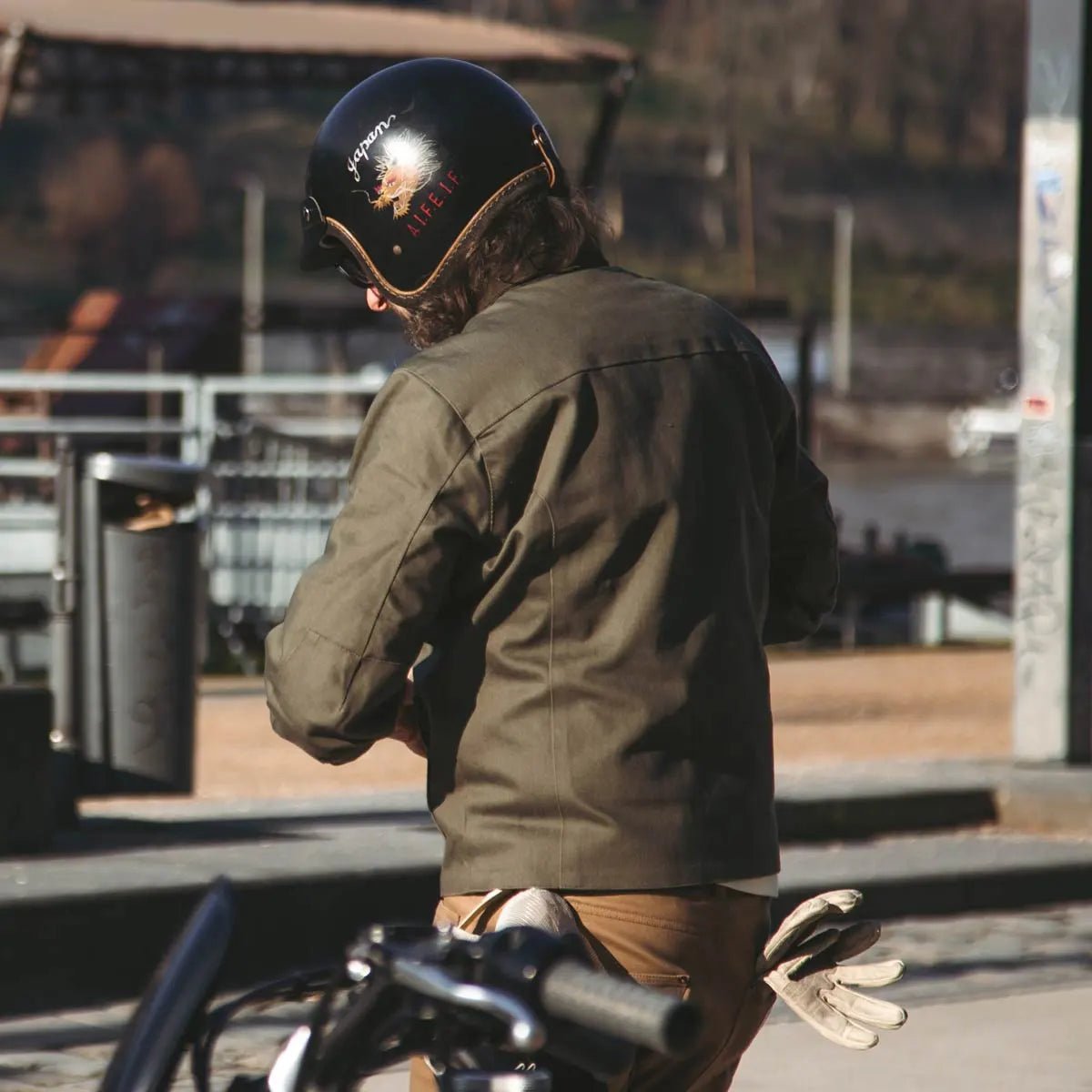 Age of Glory Craftsman Jacket in Olive Green