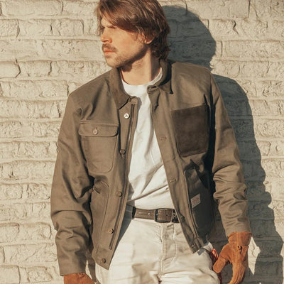 Age of Glory Craftsman Jacket in Olive Green
