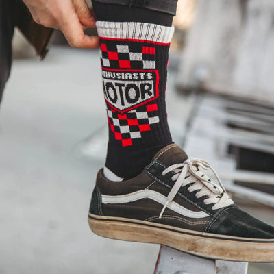 Age of Glory Enthusiasts Socks in Black