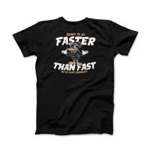 Age of Glory Faster T-Shirt Washed Black | Veloce Club