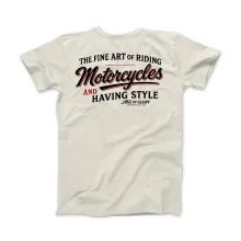 Age of Glory Fine Art T-Shirt Off-White | Veloce Club