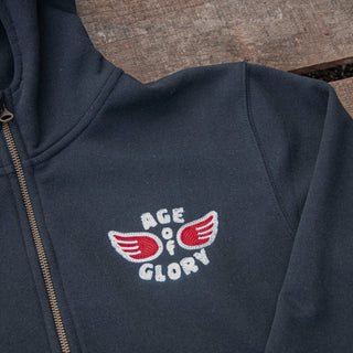Age of Glory Genuine Hoodie in Black - available at Veloce Club