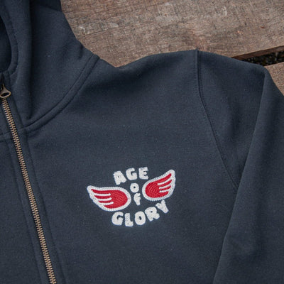 Age of Glory Genuine Hoodie in Black - available at Veloce Club