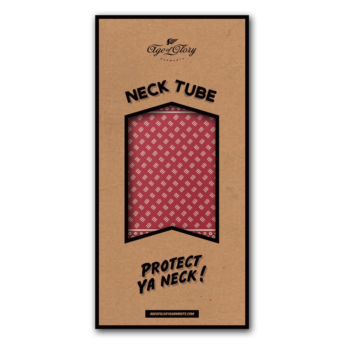 Age of Glory Kanoko Neck tube in red