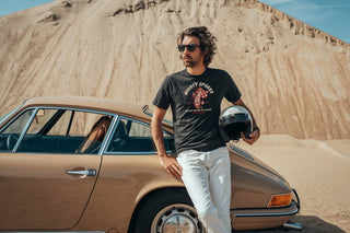 Age of Glory Mighty Sparks T-shirt in Black - available at Veloce Club