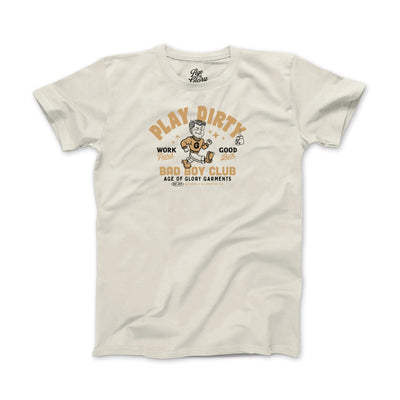 Age of Glory Play Dirty T-shirt in Ecru