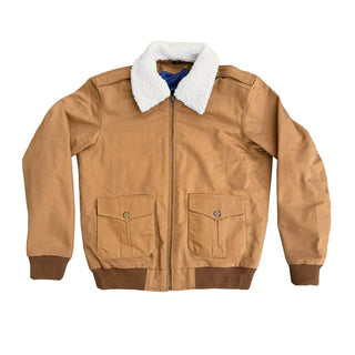 Age of Glory Cockpit Jacket in Caramel