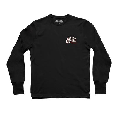 Age of Glory Fine Art Long Sleeve T-shirt in Black | Veloce Club