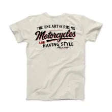 Age of Glory Fine Art T-Shirt Off-White | Veloce Club