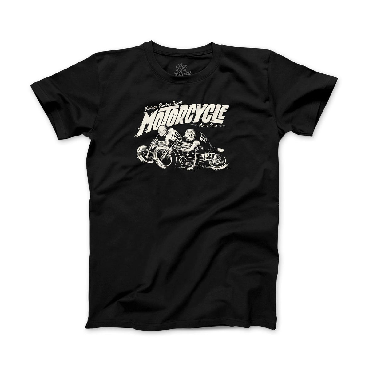 Age of Glory Fine Art Long Sleeve T-shirt Washed Black