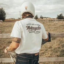 Age of Glory Fine Art T-Shirt Off-White | Veloce Club