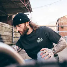 Age of Glory Sunday Service T-Shirt Washed Black | Veloce Club