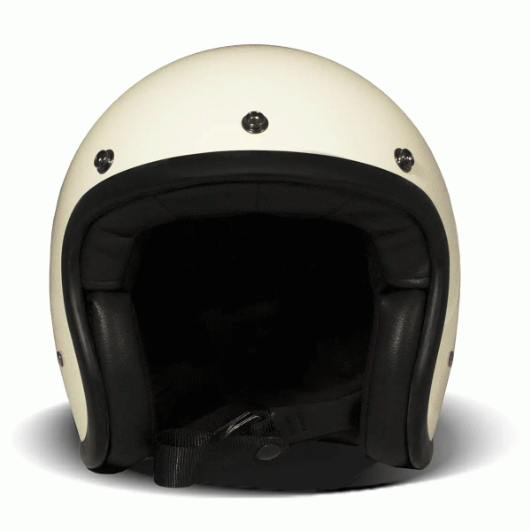 DMD Jet Retro Cream Open face Helmet | Veloce Club