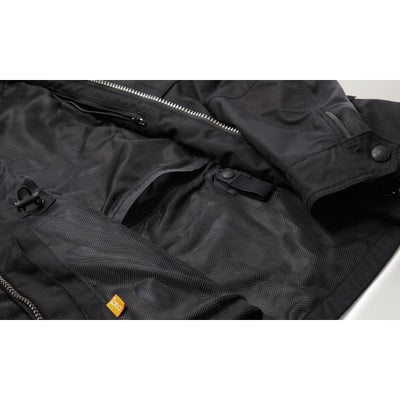 Belstaff Airflow Motorcycle Jacket in Black | Veloce Club