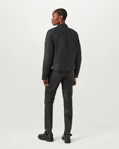 Belstaff Bamburgh Women's Motorcycle Jacket - Black | Veloce Club