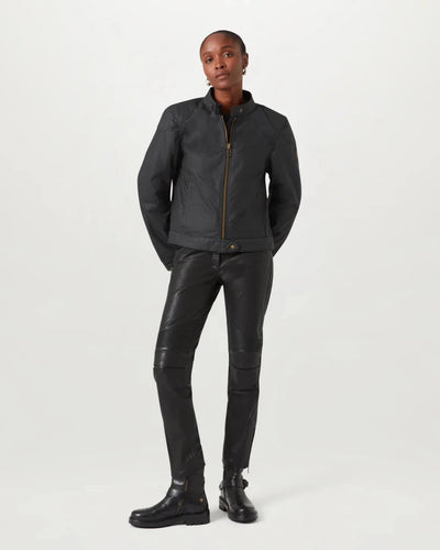 Belstaff Bamburgh Women's Motorcycle Jacket - Black | Veloce Club
