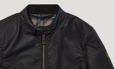 Belstaff Bamburgh Women's Motorcycle Jacket - Black | Veloce Club