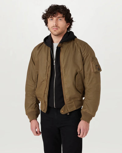 Belstaff Brecon Motorcycle Bomber - Olive Green | Veloce Club