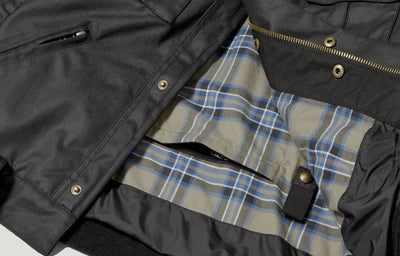 Belstaff Brooklands Waxed Cotton Jacket - Black | Veloce Club